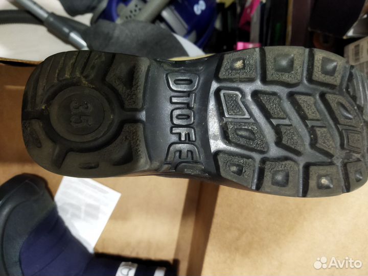 Сапоги зимние на мальчика 35 котофей