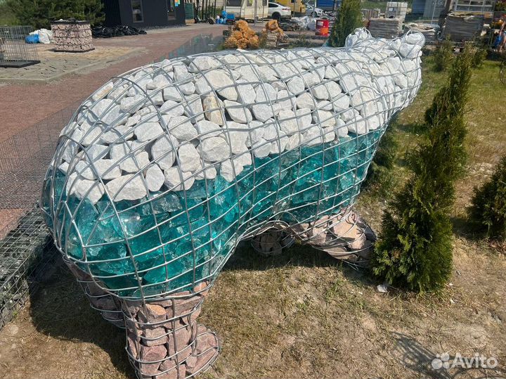 Скульптура из металла для дома и сада