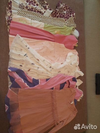 Вещи пакетом на девочку 98 104