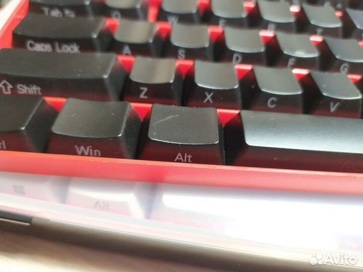 Кейкапы боковые чёрные OEM (ENG)