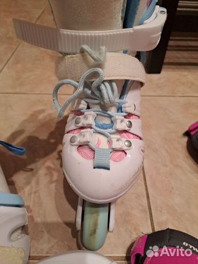 Роликовые коньки раздвижные 28-31