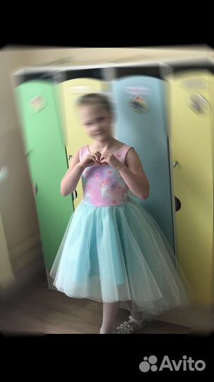 Платье для девочки 122-128