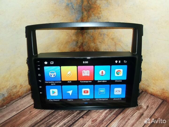 Магнитола Mitsubishi Pajero 4 Android 2/32