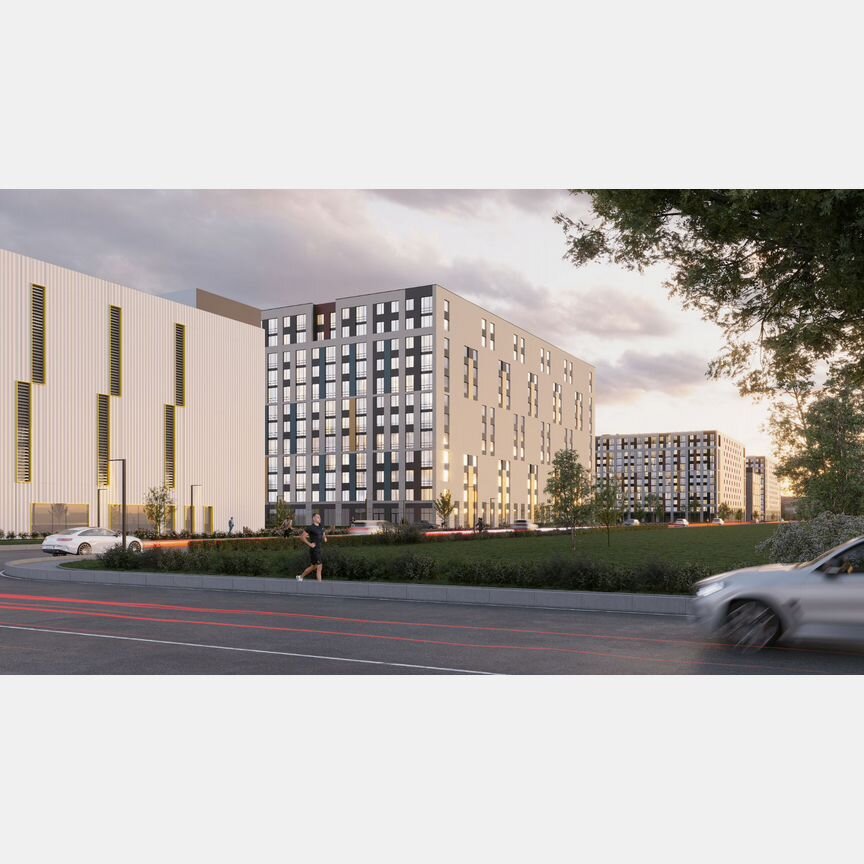 2-к. квартира, 36 м², 7/12 эт.