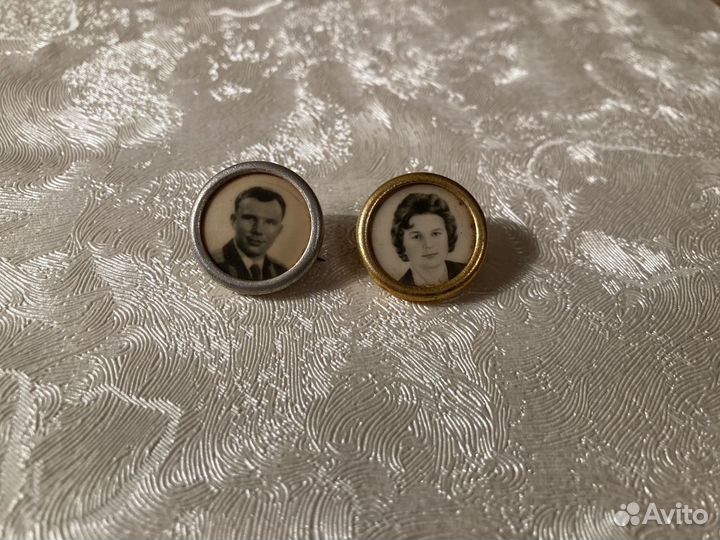 Значки - Первый отряд космонавтов. Не частые