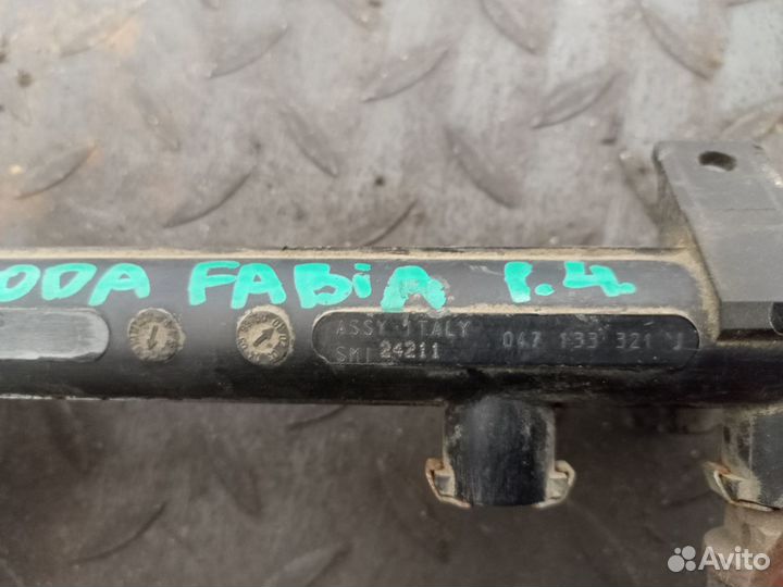 Форсунка инжекторная электрическая для Skoda Fabia