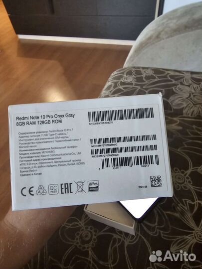 Xiaomi redmi note 10 pro 8 128