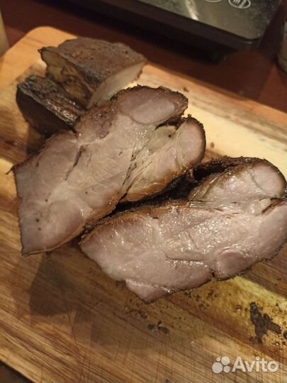 Мясо горячего копчения