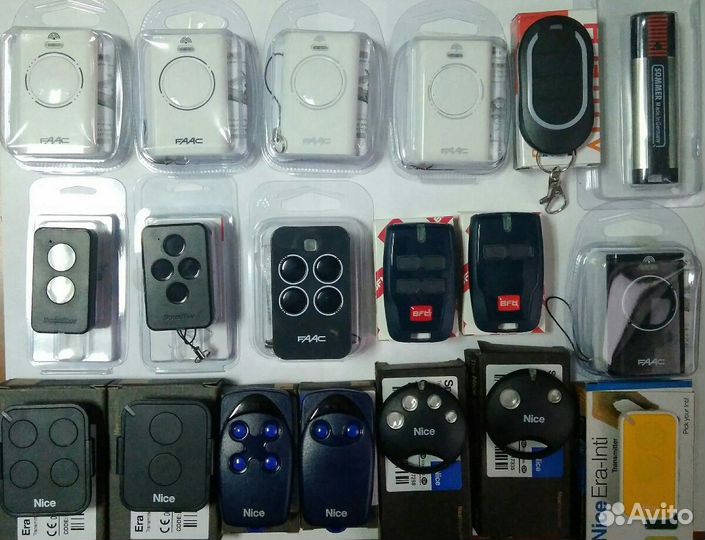 Пульты (брелки) для ворот и шлагбаумов