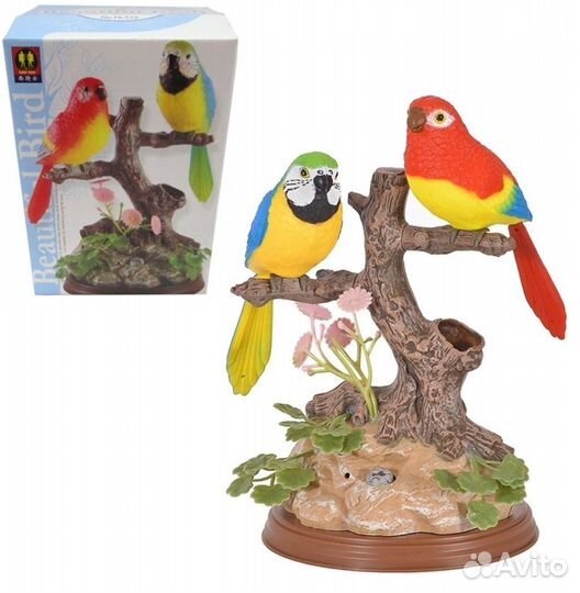 Поющие птички игрушка новые