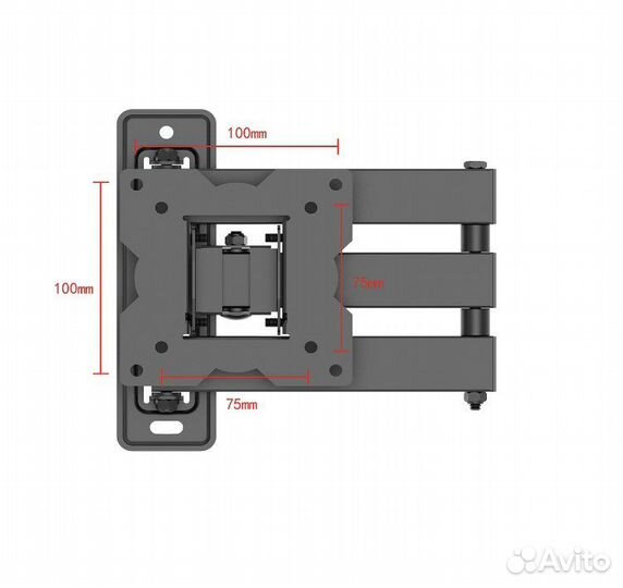 Кронштейн настенный для монитора, телевизора