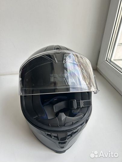 Шлем для мотоцикла Мотошлем - размер S (55-56 см)