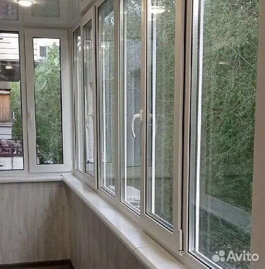 Остекленение балконов