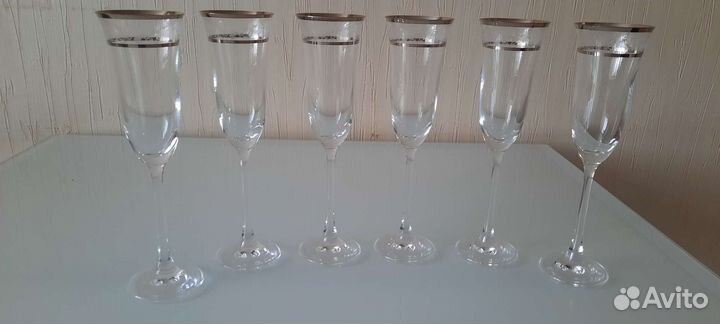 Фужеры 6шт