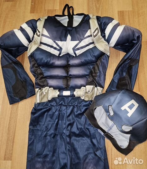 Костюм Капитан Америка, Новый на 7-8 лет