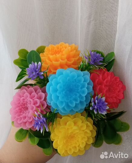 Букет из мыла