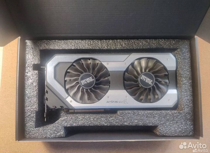Видеокарта gtx 1070ti 8gb jetstream
