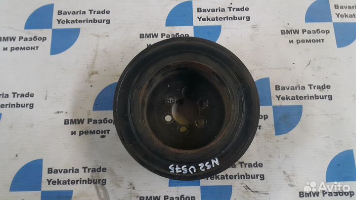 Шкив коленвала бмв н52 bmw n52