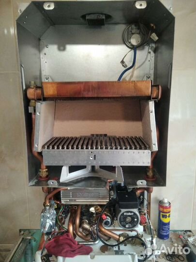 Ремонт газовых котлов, эл.плат, промывка теплообме