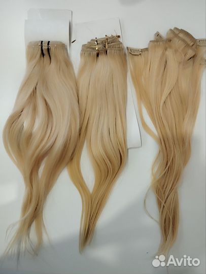 Волосы на заколках (трессы)