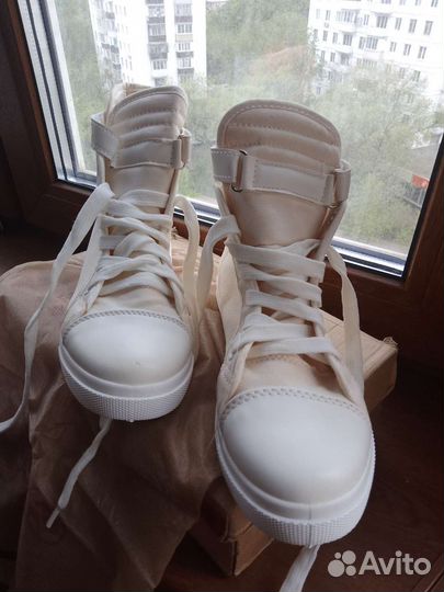 Белые кеды женские 37