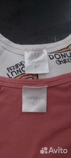 Боди для девочки 62