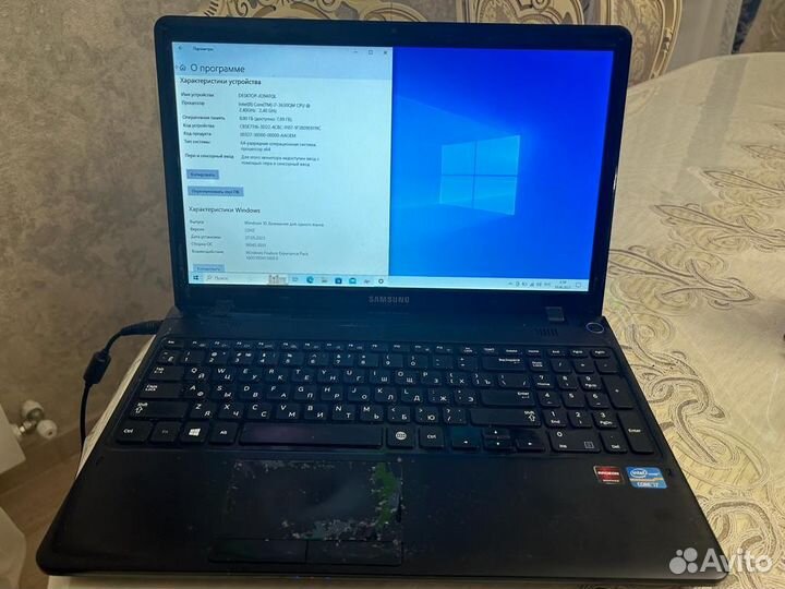 Ноутбук Samsung np350ec5c-S0ARU