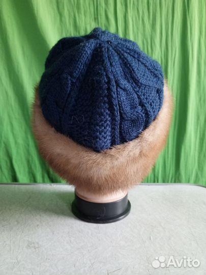 Шапка зимняя меховая женская норка