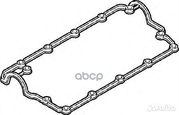 Прокладка, крышка головки цилиндра Audi 71-3759