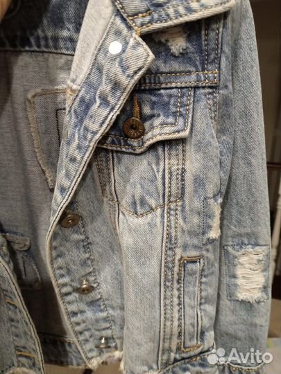 Куртка джинсовая для девочки