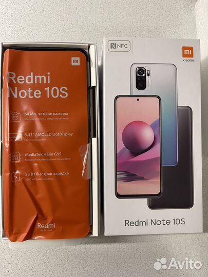 Xiaomi Redmi Note 10S, 6/64 ГБ