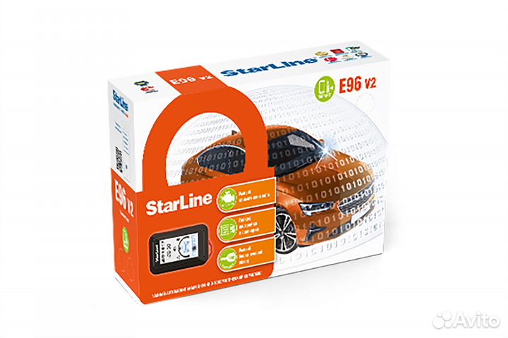 Сигнализация StarLine E96 v2 BT 2CAN 4LIN ECO
