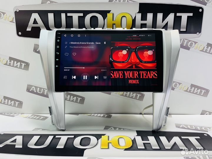 Магнитола Toyota Camry 2014-2017 Teyes CC3 6+128