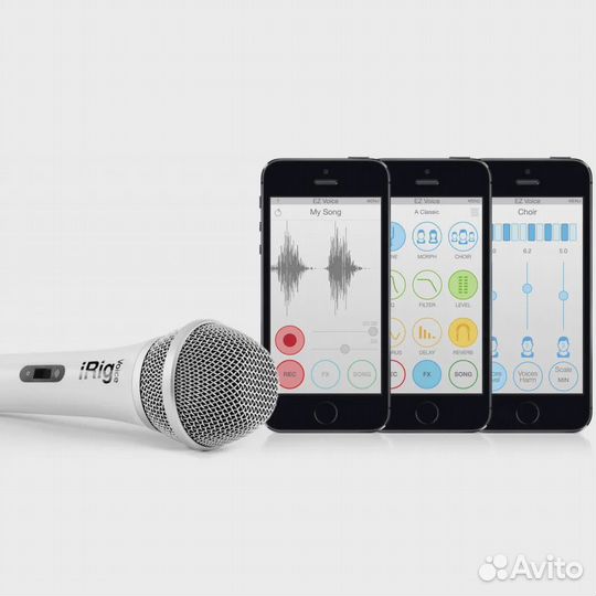 Микрофон IK Multimedia iRig-Voice-White