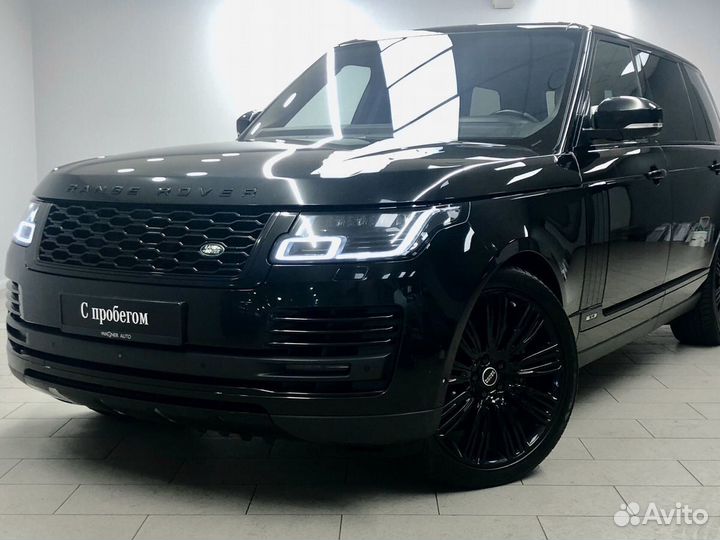 Land Rover Range Rover 4.4 AT, 2019, 117 890 км