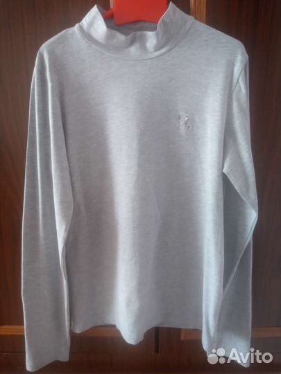 Блузка-водолазка школьная для девочки