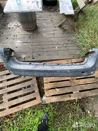 Задний бампер ларгус
