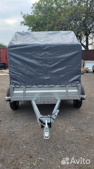 Легковой прицеп AvtoS 2 ост. 2.5/1.5 м тент аэро