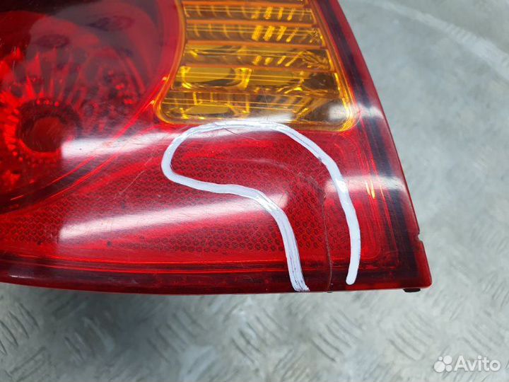 Фонарь задний наружный левый Hyundai Elantra HD