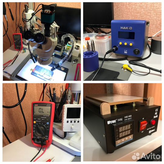 Ремонт электроники электронных плат пайка