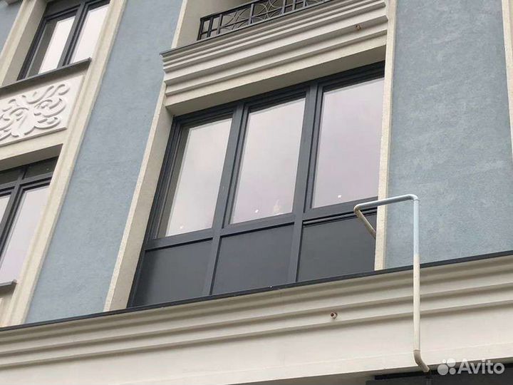 Лоджия цвет антрацит