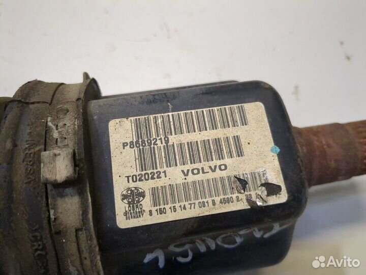 Полуось Volvo XC70, 2002