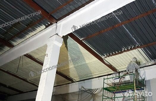 Утепление пенополиуретаном крыши дома