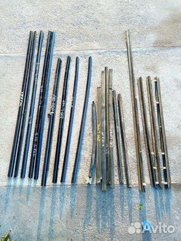 Mercedes W210 молдинг дверных стёкол наружный