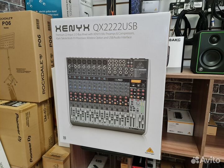 Behringer QX2222USB микшерный пульт Новый