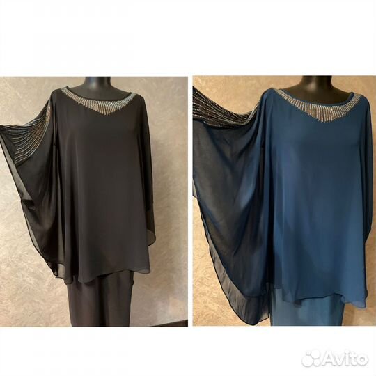 Вечерние платья двойка Турция 46;48:50;