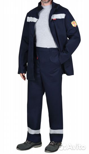 Костюм сварщика летний,темно синий.Размер на 4фото