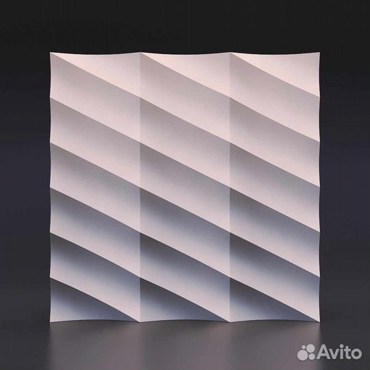 Гипсовая 3D панель 