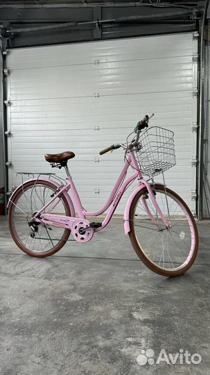 Велосипед Actiwell City 7 скоростей розовый