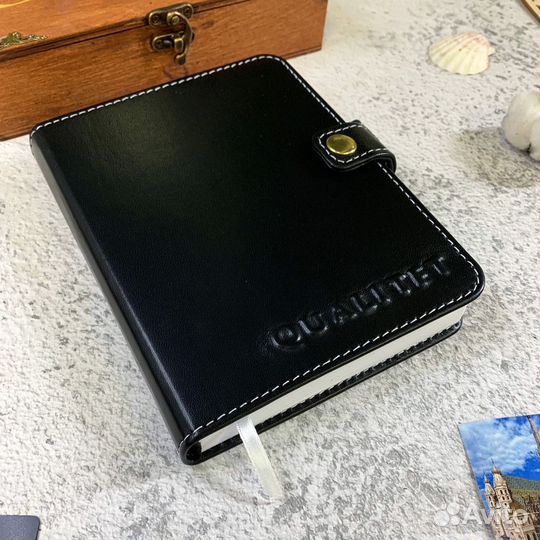 Элит: Кожаный ежедневник Элит с именной гравировкой - стиль и качество в каждой детали